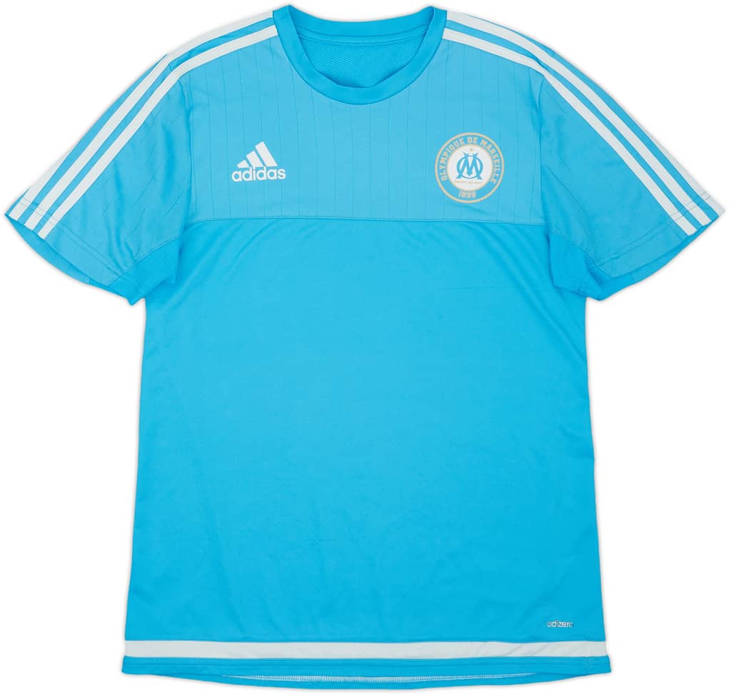 2015-16 Olympique Marseille adidas Training Shirt - 6/10 - (M)