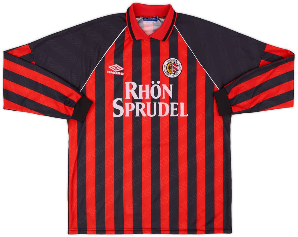1993-95 Borussia Fulda Match Issue Home L/S Shirt #16