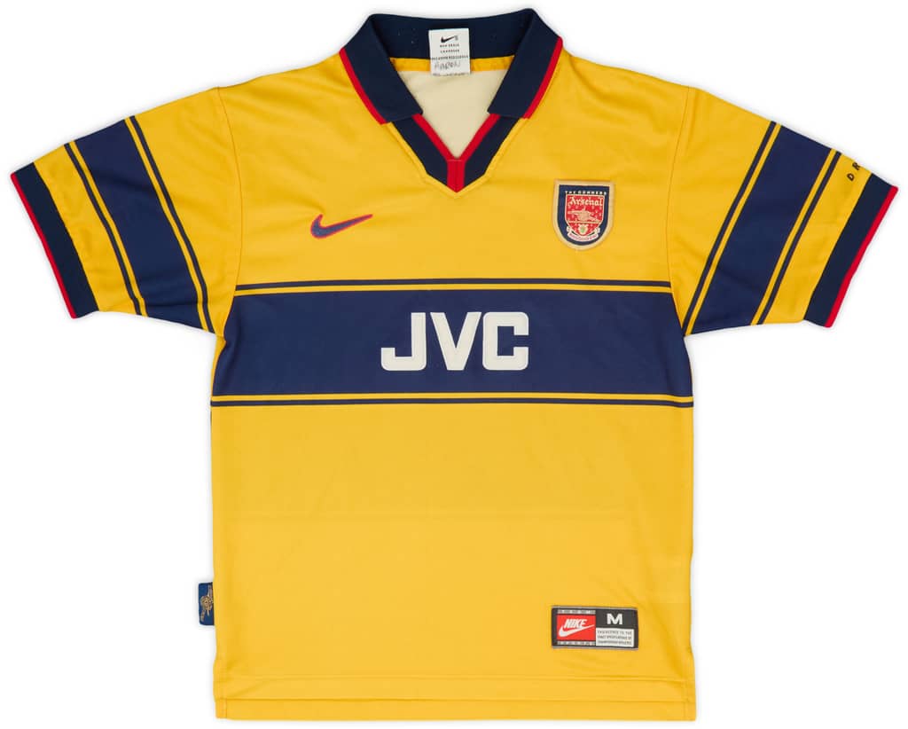 1997-99 Arsenal Away Shirt - 8/10 - (M.Boys)