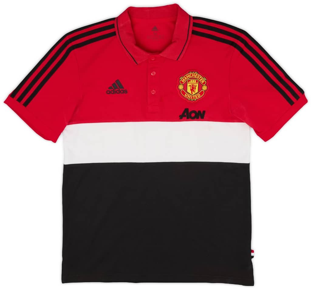 2019-20 Manchester United adidas Polo Shirt - 8/10 - (M)