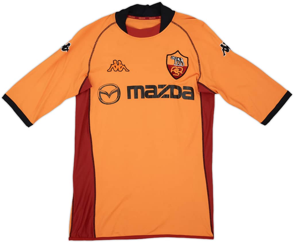 2002-03 Roma GK S/S Shirt - 7/10 - (L)