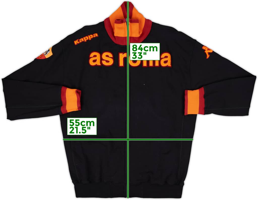 2007-08 Roma Kappa Track Jacket - 9/10 - (XXL)
