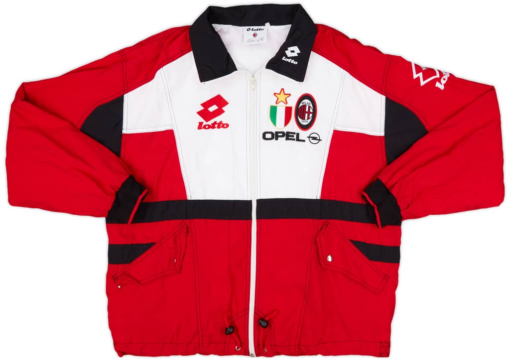 1994-95 AC Milan Lotto Track Jacket - 9/10 - (XL)
