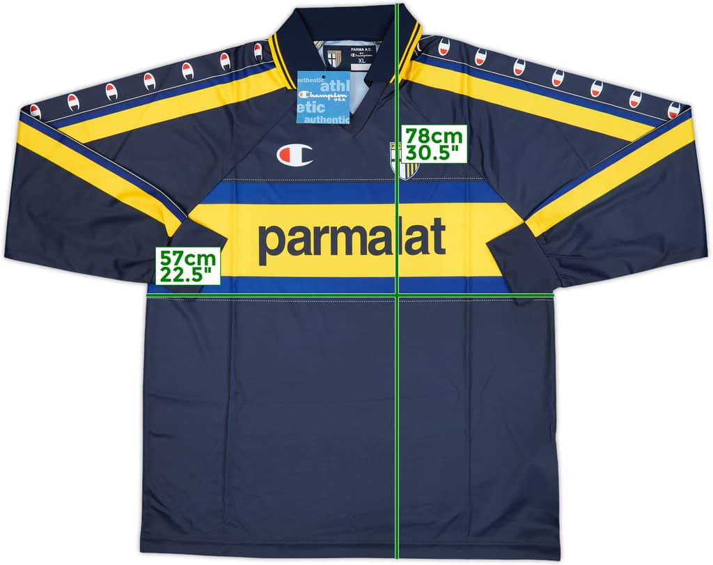 1999-00 Parma Basic Third L/S Shirt (XL)