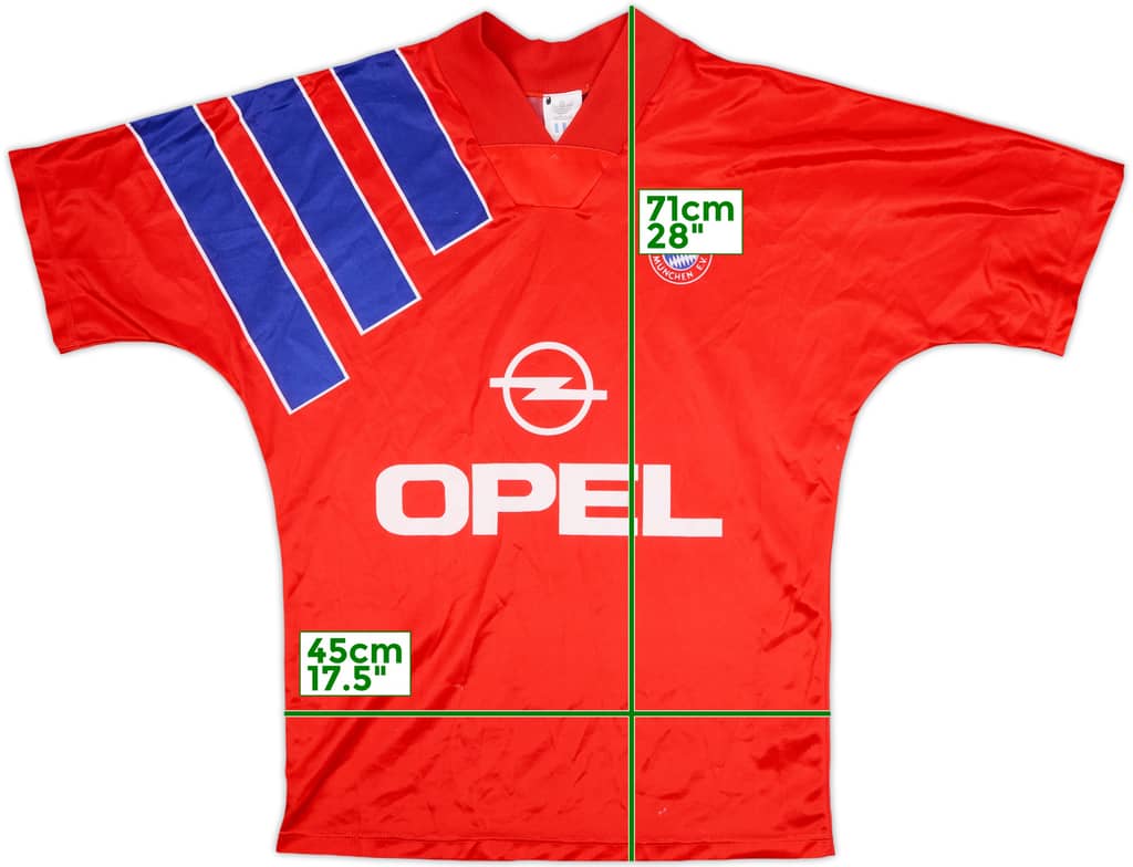 1991-93 Bayern Munich Home Shirt - 5/10 - (S)