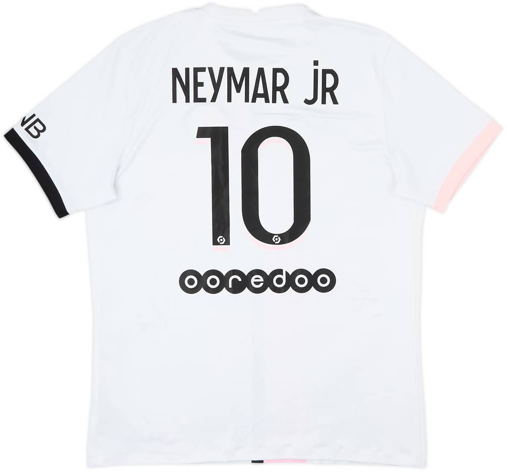 2021-22 Paris Saint-Germain Away Shirt Neymar Jr #10 - 8/10 - (S)
