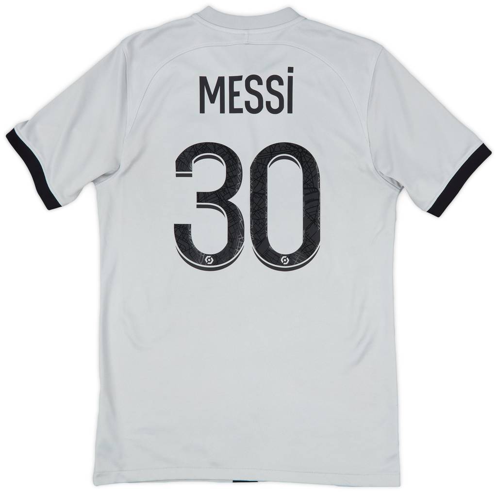 2022-23 Paris Saint-Germain Away Shirt Messi #30