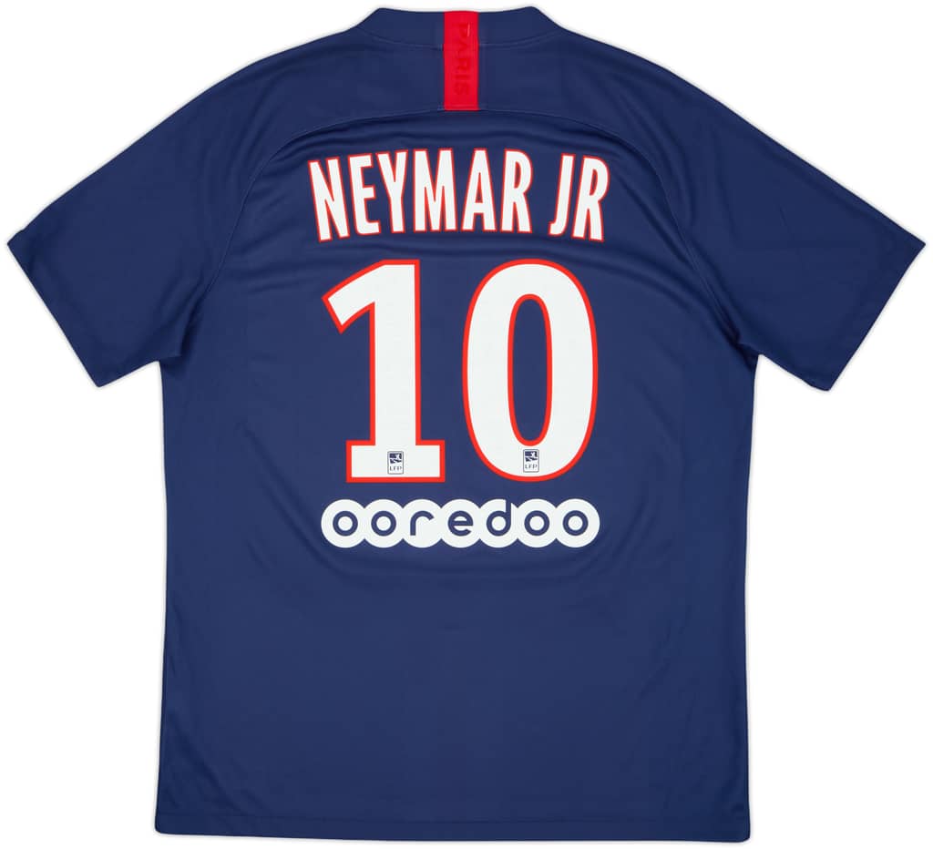 2019-20 Paris Saint-Germain Home Shirt Neymar Jr #10 - 8/10 - (S)