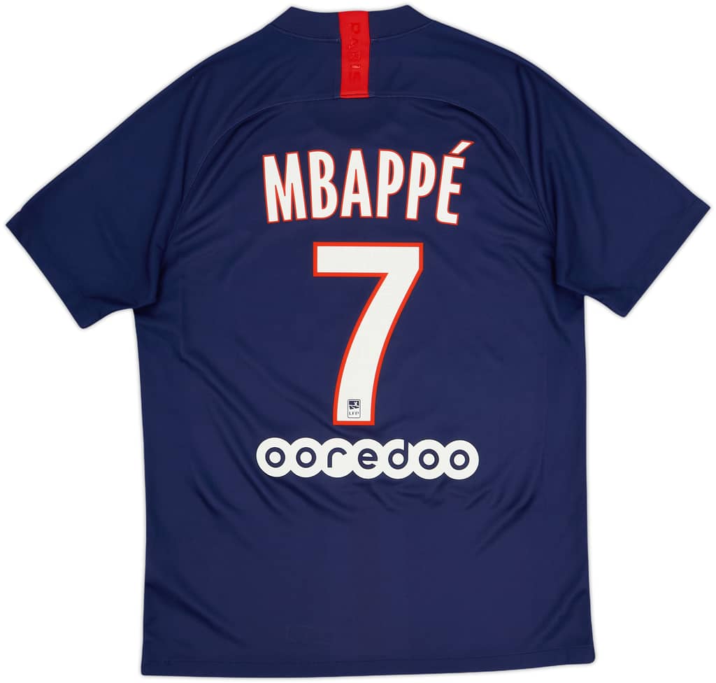 2019-20 Paris Saint-Germain Home Shirt Mbappe #7