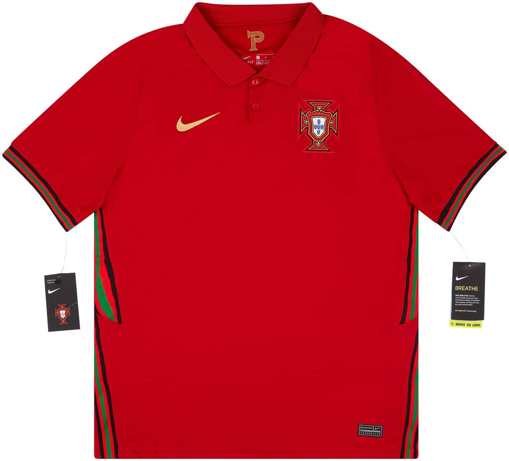 2020-21 Portugal Home Shirt - NEW