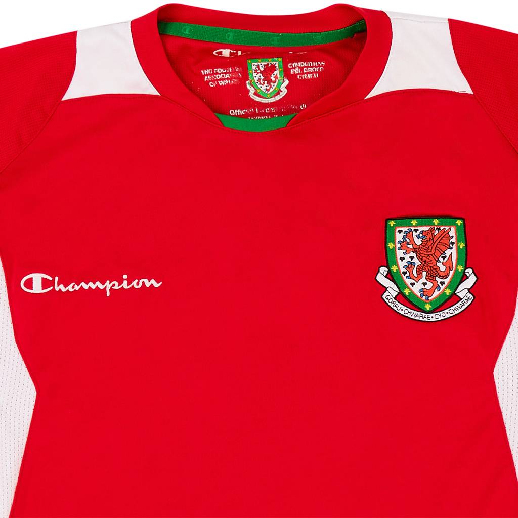 2008-10 Wales Home L/S Shirt - 6/10 - (S)
