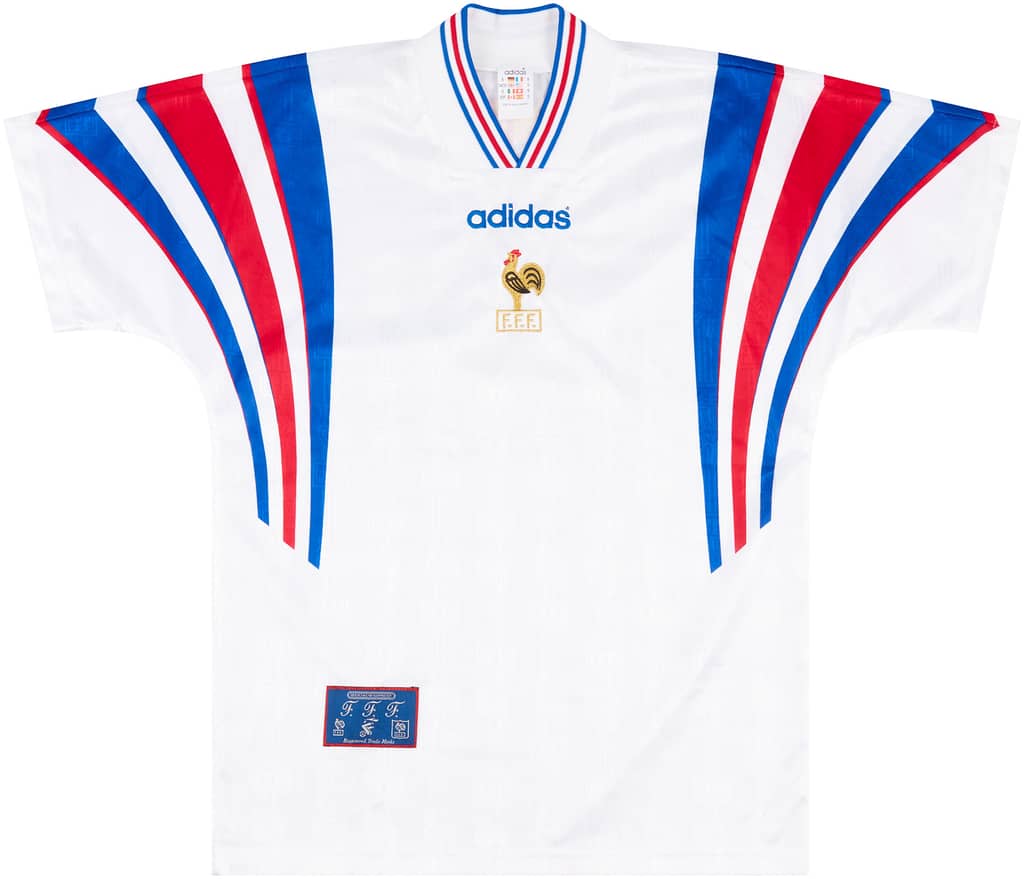 1996-98 France Away Shirt (Excellent) L