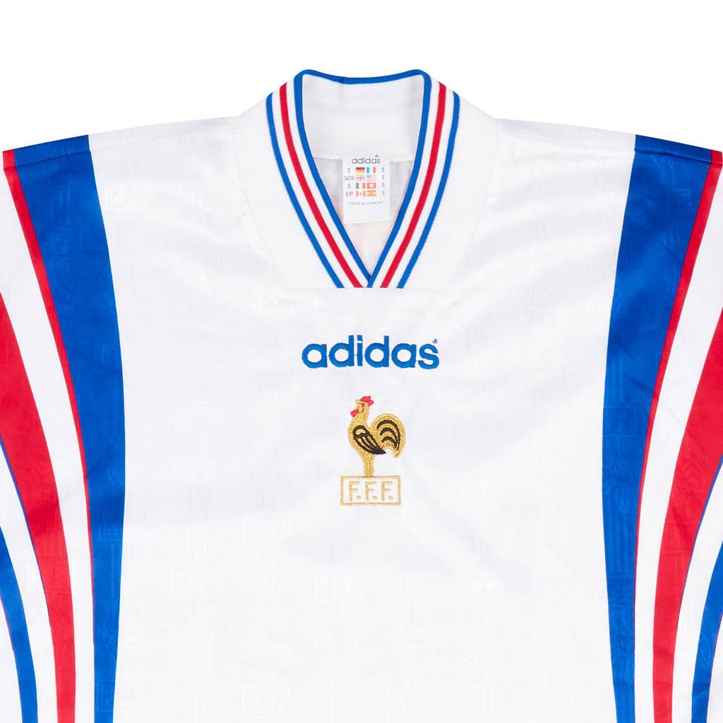 1996-98 France Away Shirt (Excellent) L