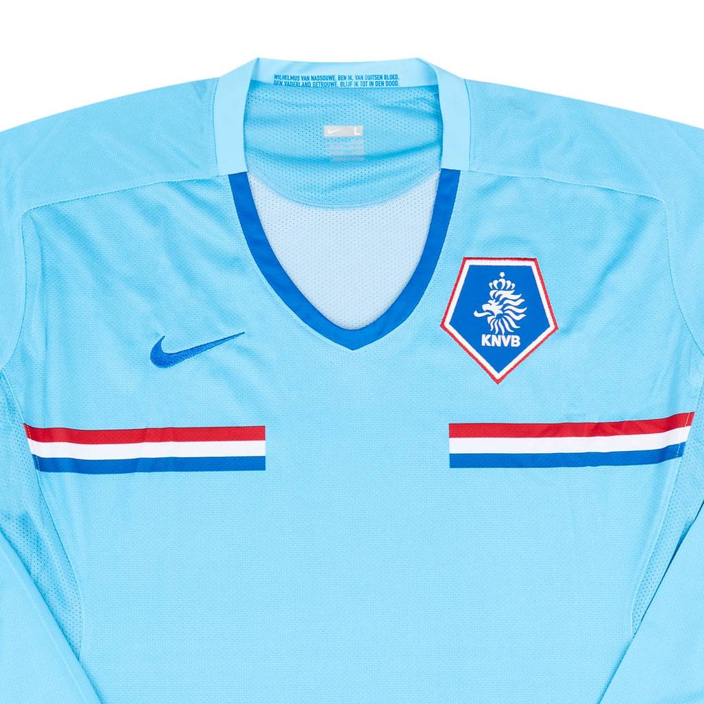 2008-09 Netherlands Player Issue Away L/S Shirt - 8/10 - Women's (L)
