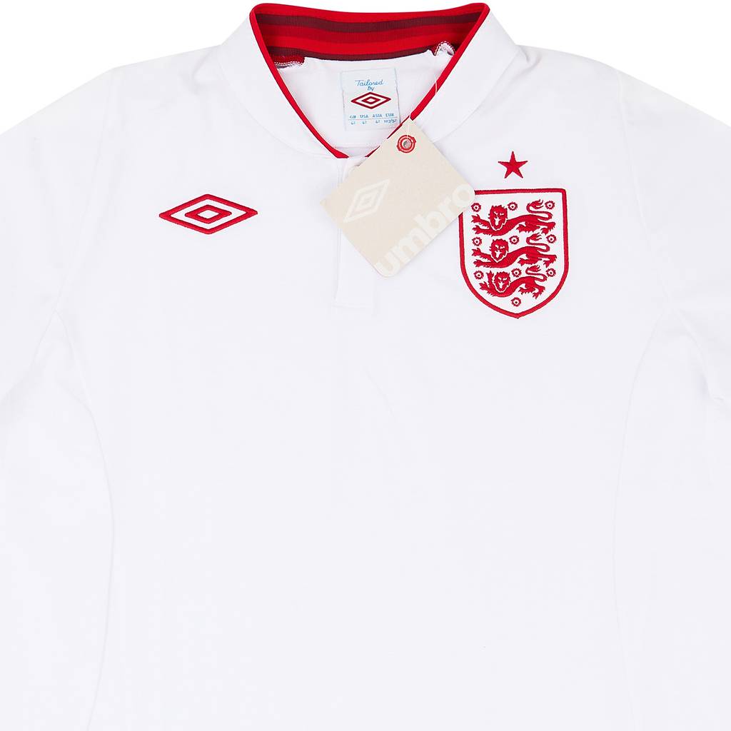 2012-13 England Home Shirt