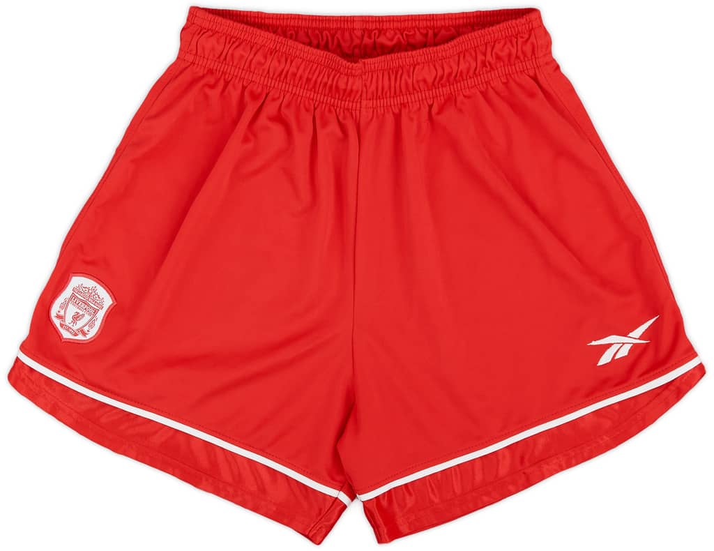 2000-02 Liverpool Home Shorts - 9/10 - (S)