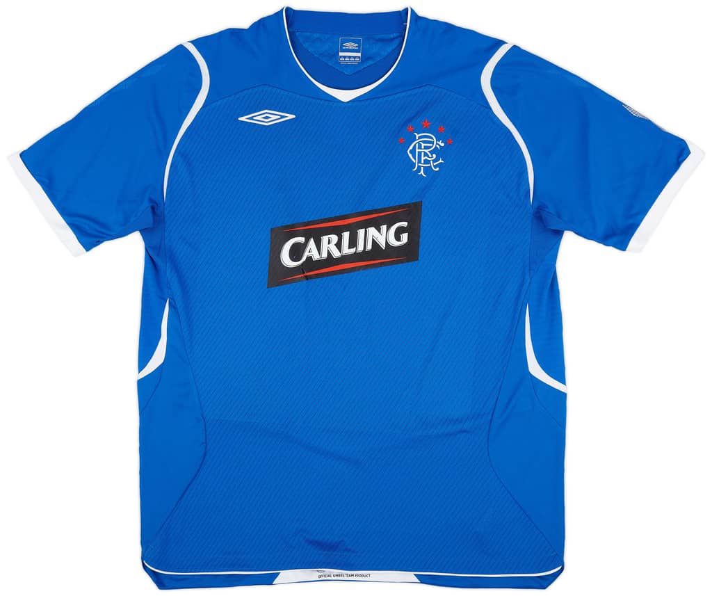 2008-09 Rangers Home Shirt - 6/10 - (XL)