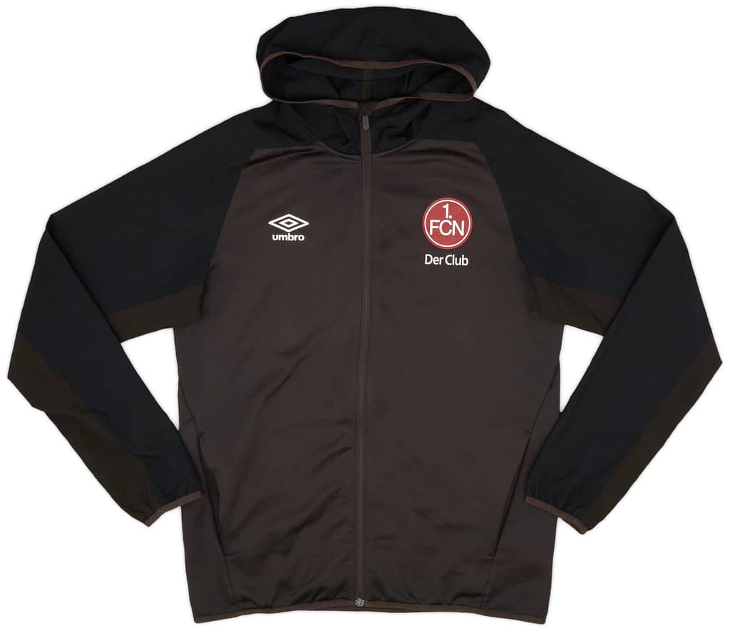 2020-21 Nurnberg Umbro Hooded Track Jacket - 8/10 - (M)