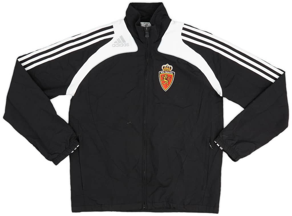 2008-09 Real Zaragoza adidas Track Jacket - 7/10 - (L.Boys)