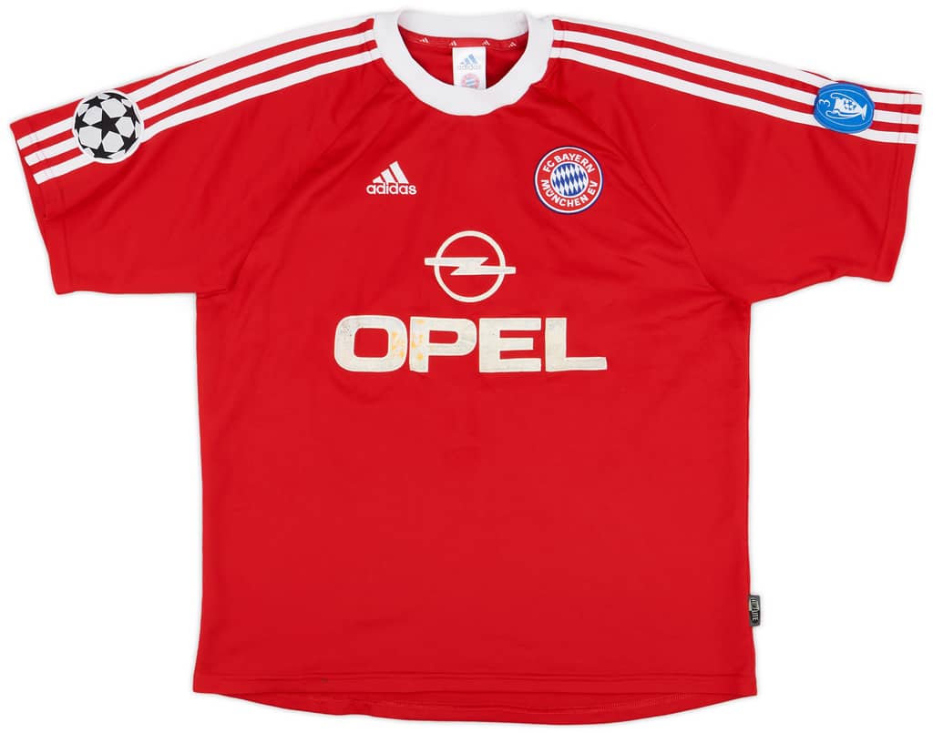 2000-01 Bayern Munich CL Home Shirt Kuffour #4 - 6/10 - (L)
