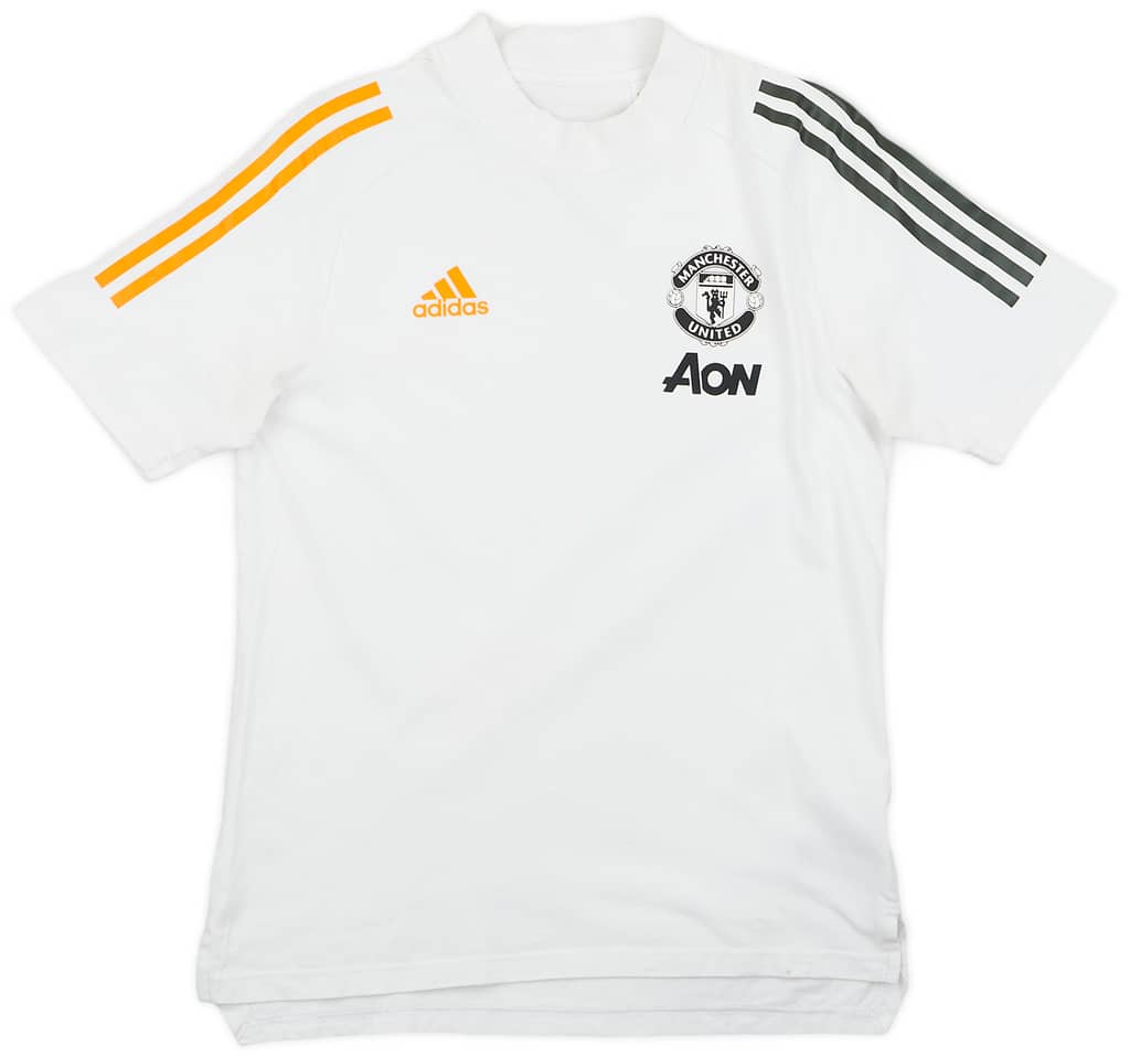 2020-21 Manchester United Training Tee - 8/10 - (S)