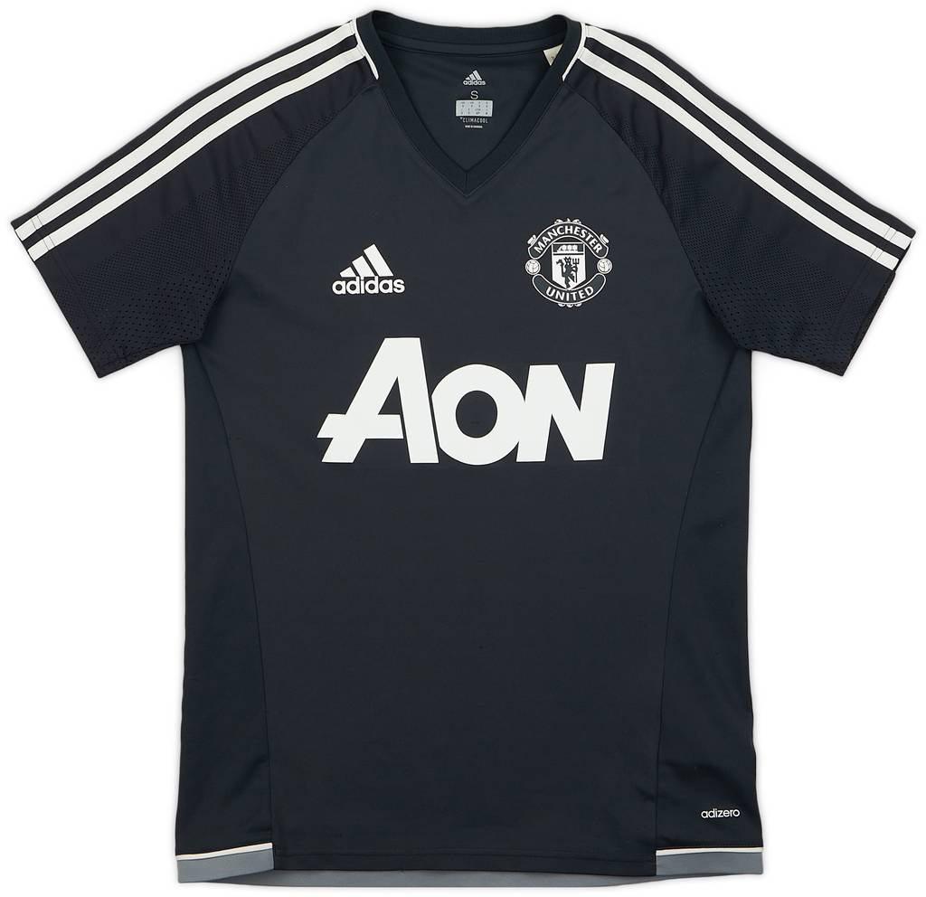 2017-18 Manchester United adizero Training Shirt - 8/10 - (S)