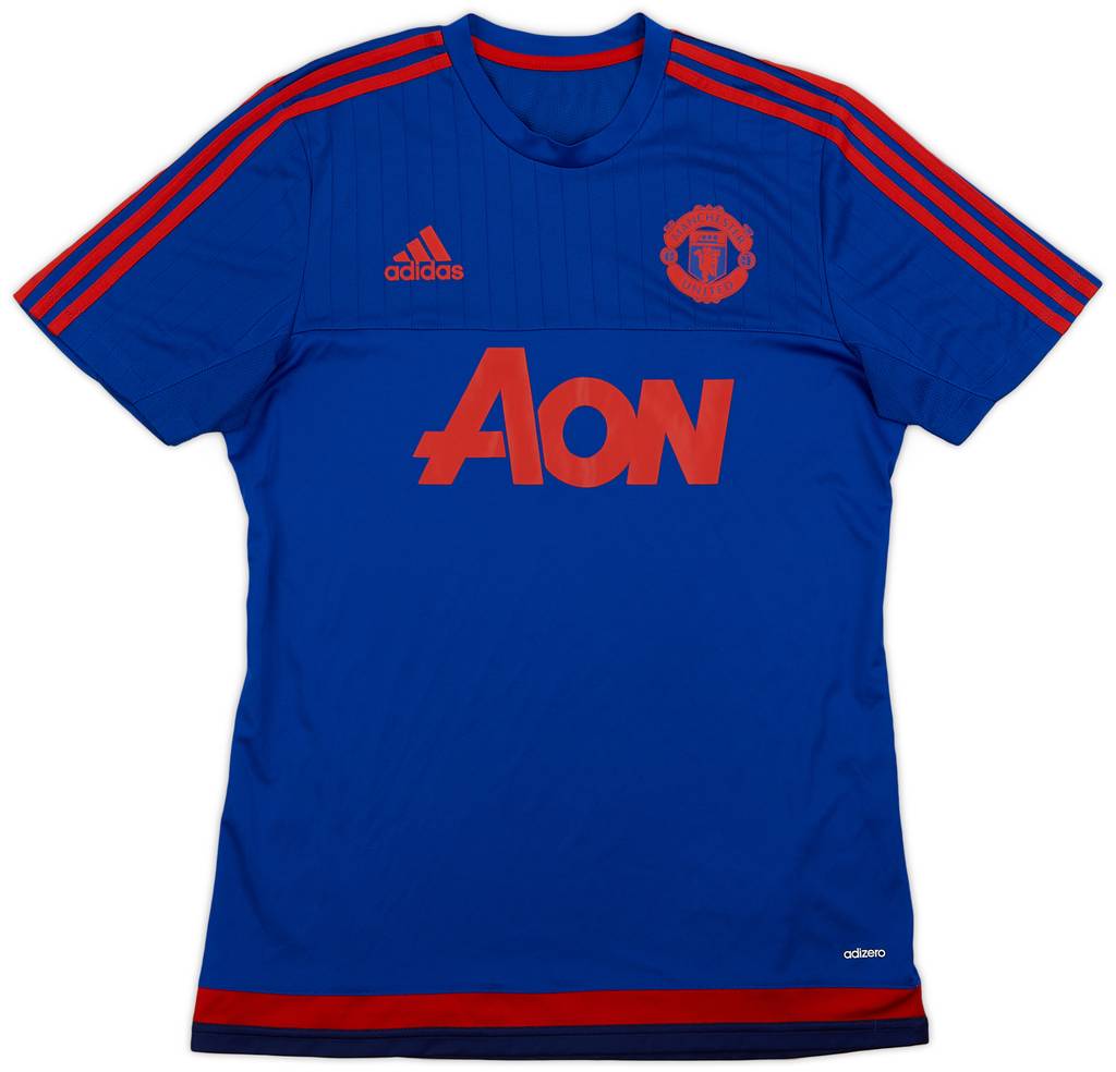 2015-16 Manchester United adidas Training Shirt - 6/10 - (M)