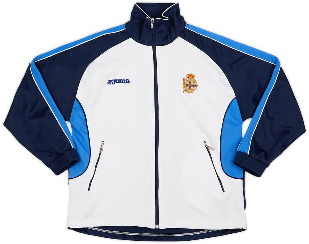 2001-02 Deportivo de La Coruna Joma Track Jacket - 7/10 - (S)