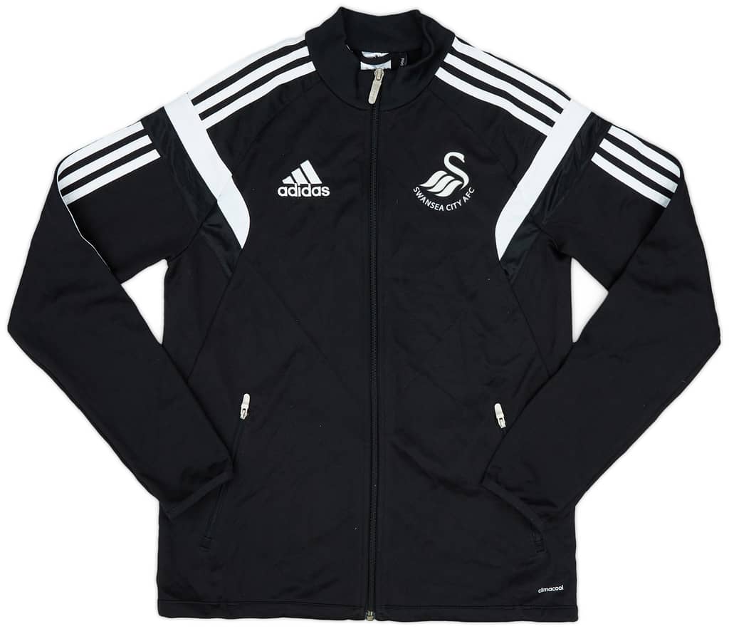 2014-15 Swansea adidas Track Jacket - 9/10 - (XL.Boys)