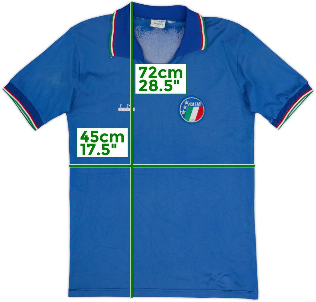 1986-91 Italy Home Shirt - 4/10 - (L)