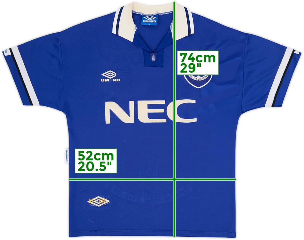 1993-95 Everton Home Shirt - 5/10 - (M)
