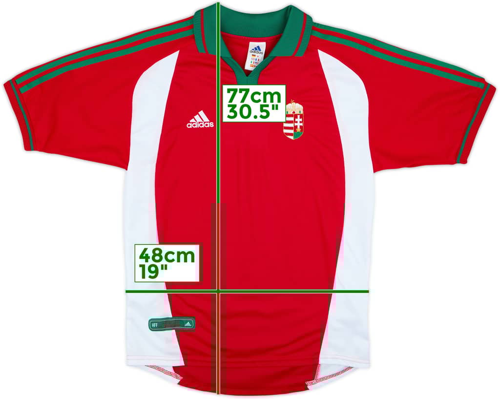 2000-02 Hungary Home Shirt - 9/10 - (S)