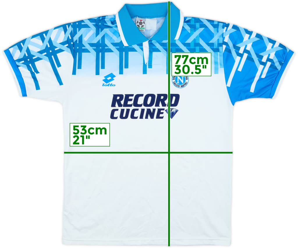 1994-96 Napoli Away Shirt - 9/10 - (L)
