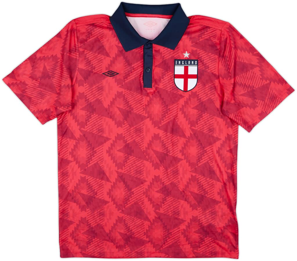 2018 England Umbro Polo Shirt - 9/10 - (M)