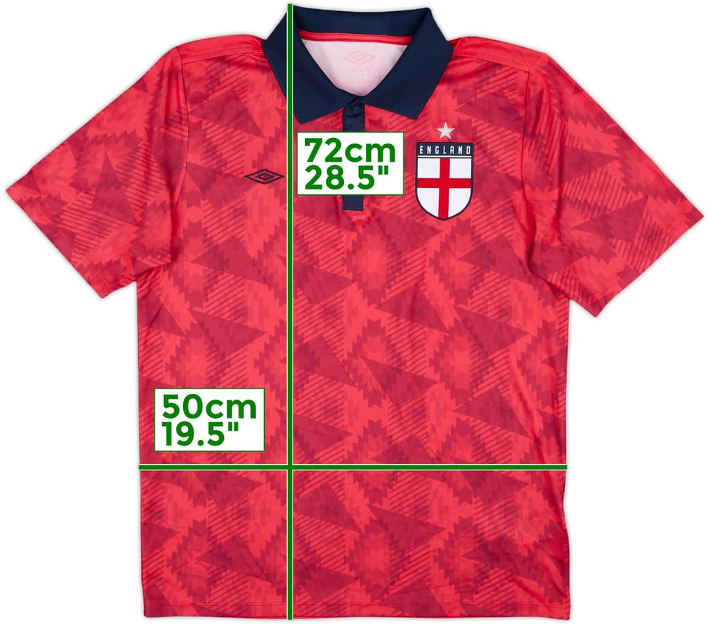 2018 England Umbro Polo Shirt - 9/10 - (M)