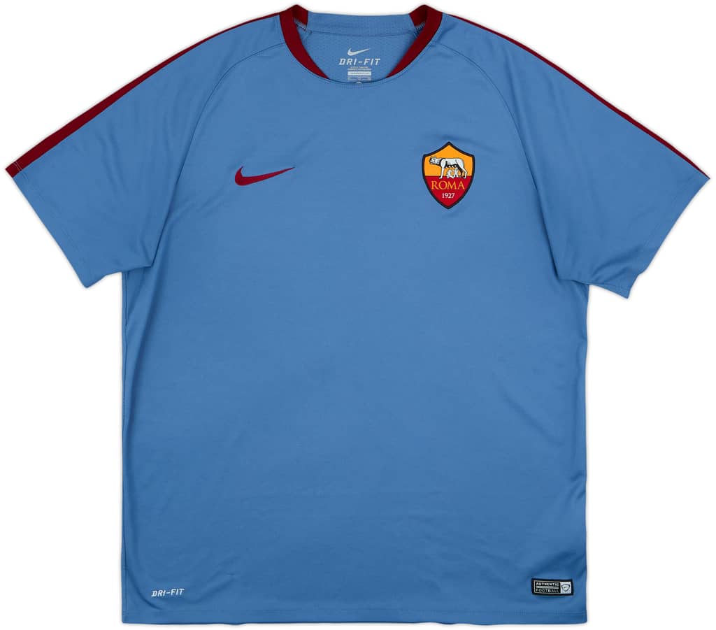 2016-17 Roma Nike Training Shirt - 9/10 - (XL)