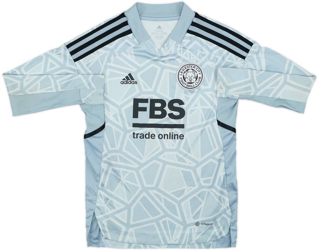 2022-23 Leeds United GK Shirt - 9/10 - (M.Boys)