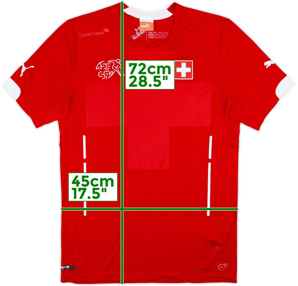 2014-15 Switzerland Home Shirt - 5/10 - (S)