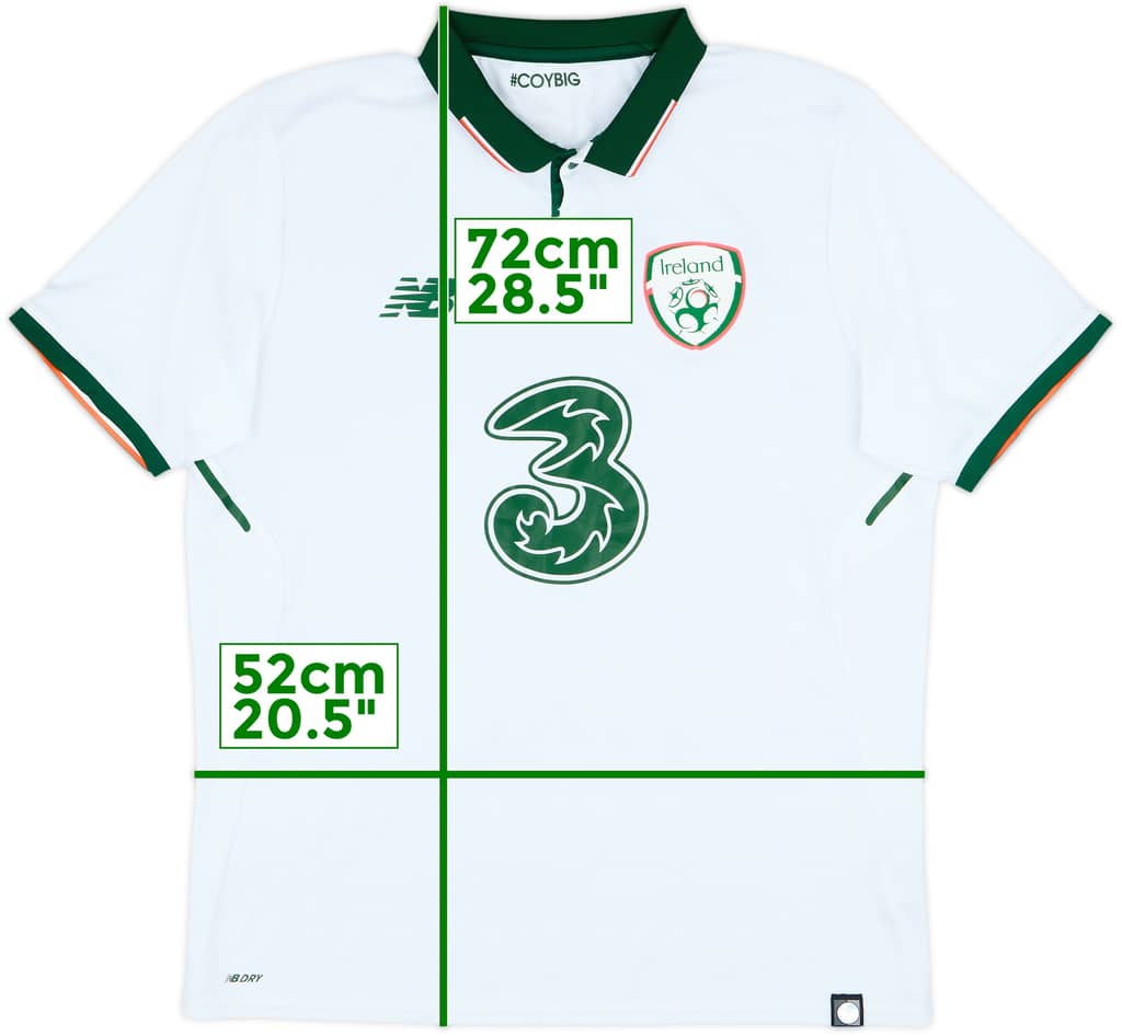 2017-18 Ireland Away Shirt - 9/10 - (L)