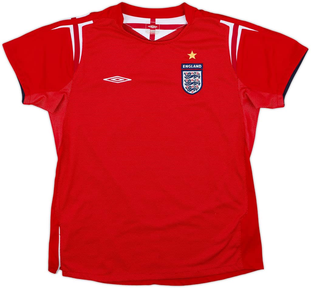 2004-06 England Away Shirt - 8/10 - (Women's M)