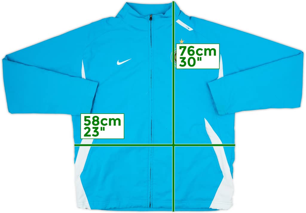 2007-08 Inter Milan Nike Track Jacket - 6/10 - (L)