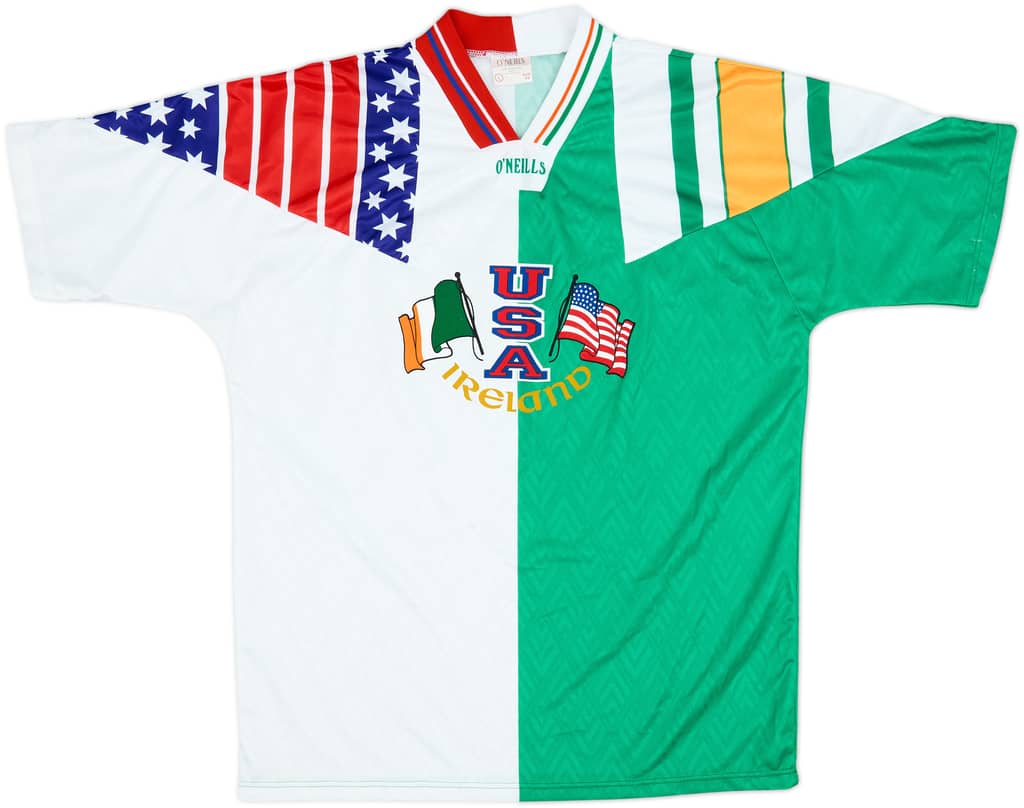 1994 Ireland O'Neills World Cup Training Shirt - 9/10 - (L)