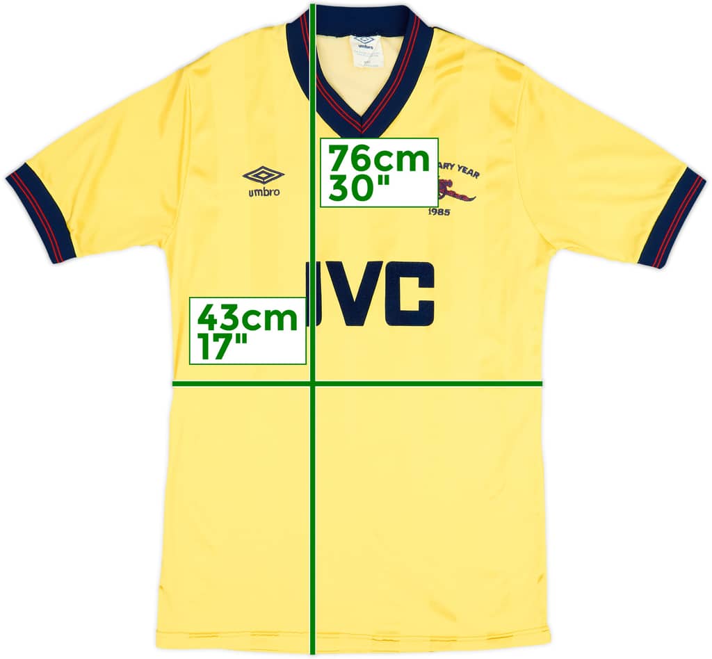 1983-86 Arsenal Away Shirt - 9/10 - (M)