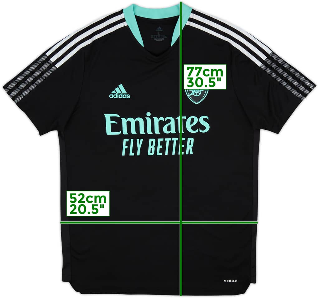 2021-22 Arsenal adidas Training Shirt - 10/10 - (L)