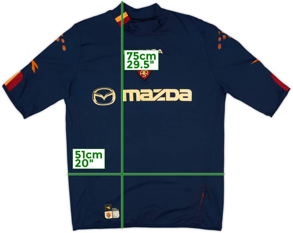 2003-04 Roma Fourth Shirt - 5/10 - (XL)