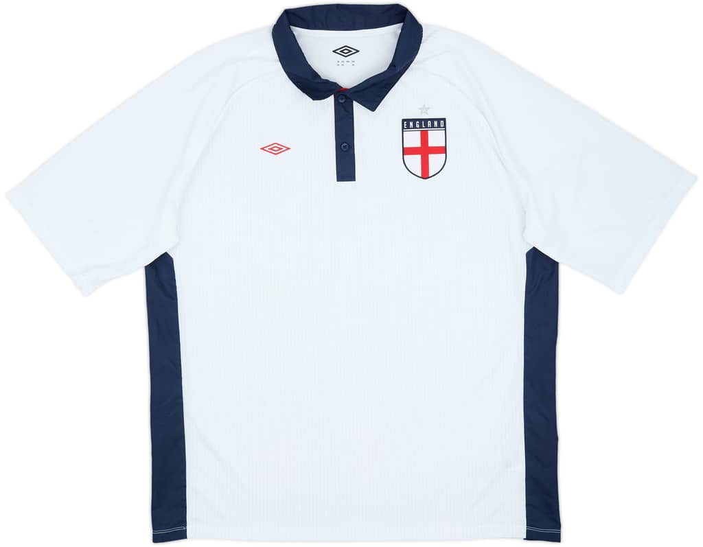 2018-19 England Umbro Polo Shirt - 8/10 - (3XL)