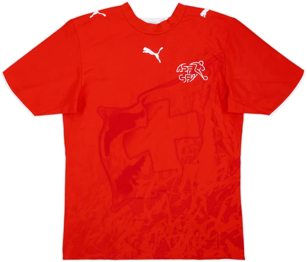 2006-08 Switzerland Home Shirt - 8/10 - (S)