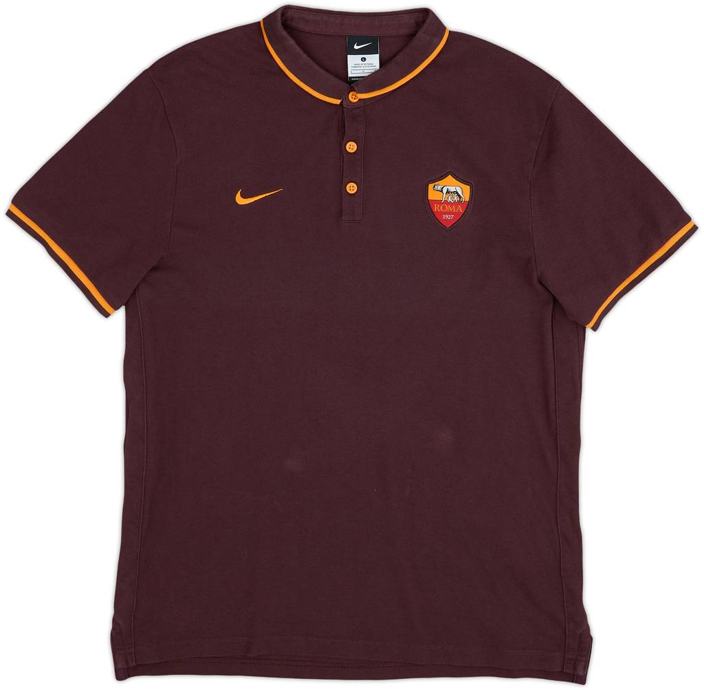 2015-16 Roma Nike Polo Shirt - 7/10 - (L)