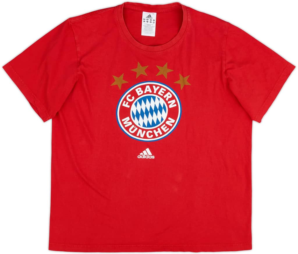 2012-13 Bayern Munich adidas Cotton Tee - 6/10 - (M)