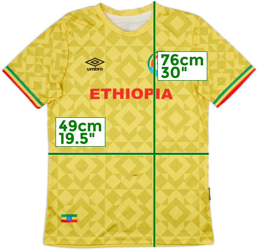 2021-22 Ethiopia Away Shirt - 6/10 - (M)